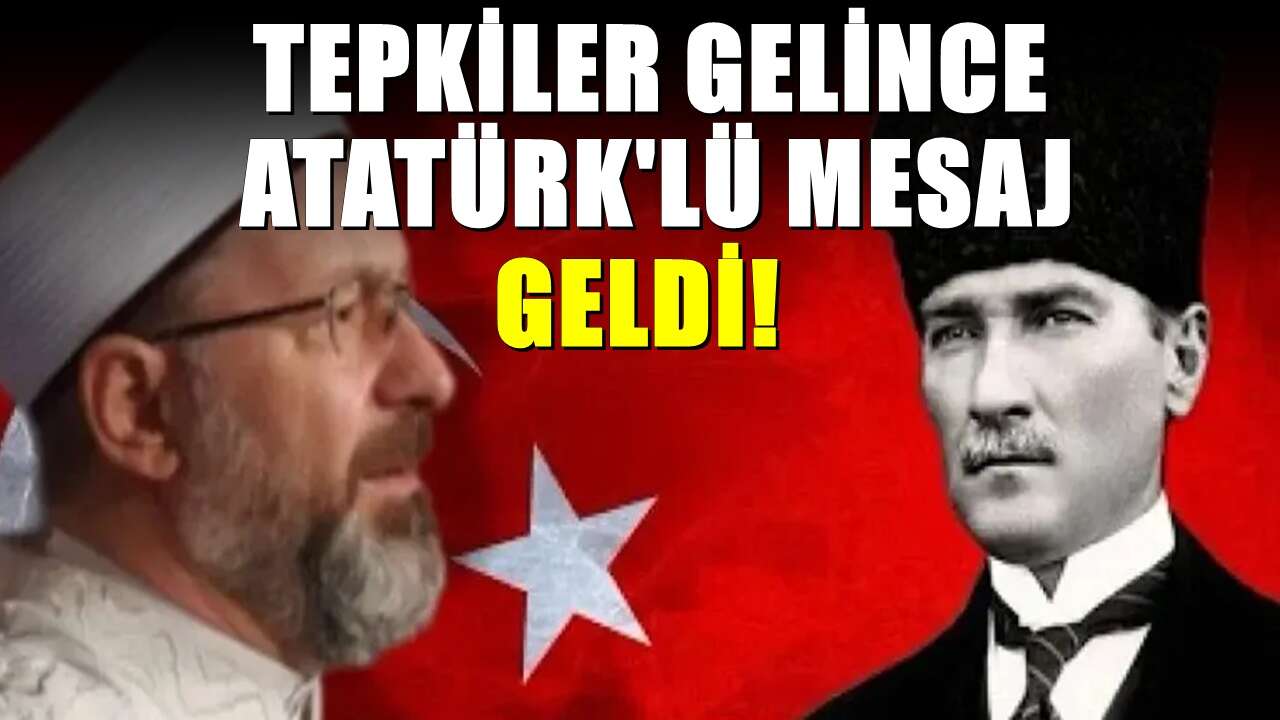 Diyanet’ten dikkat çeken Atatürk mesajı: Hutbede yoktu ama...