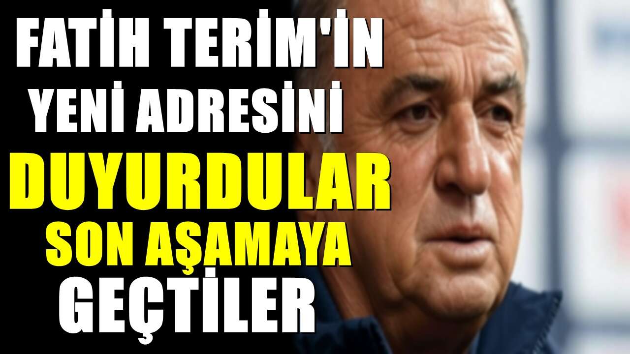 Hocaların hocası dönüyor! Fatih Terim'in yeni adresi