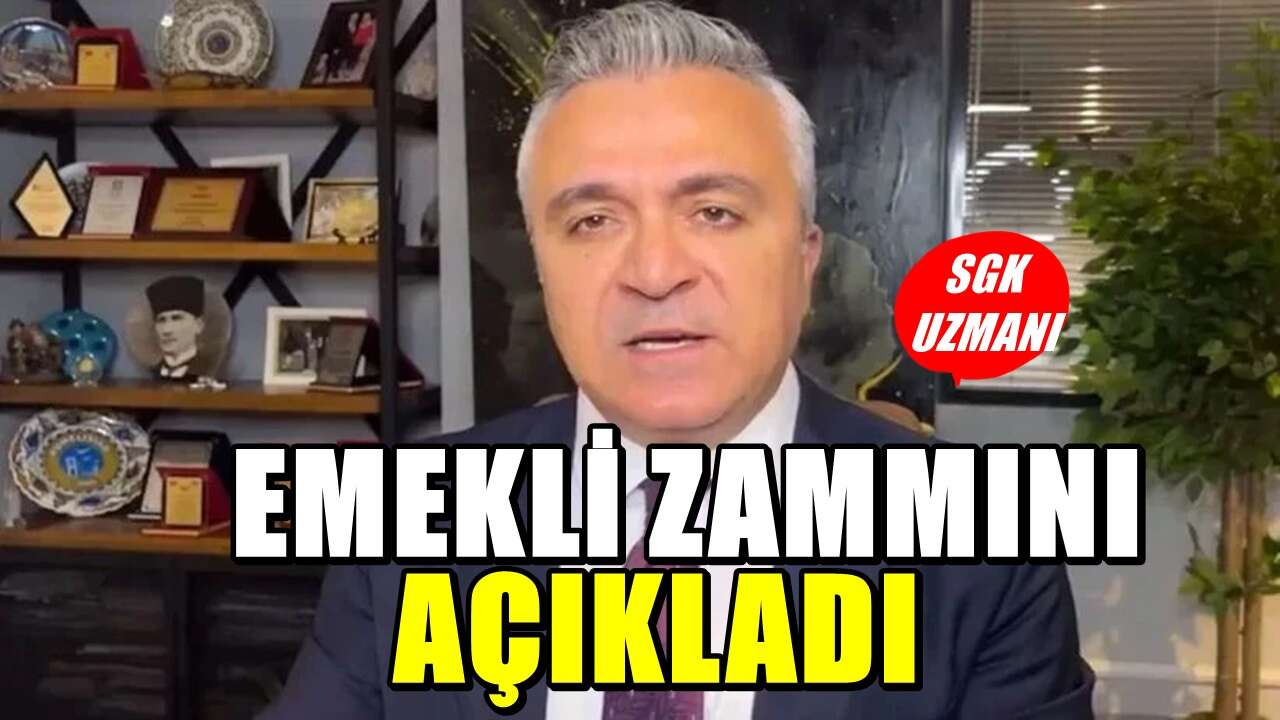 SGK uzmanı Özgür Erdursun'un en düşük emekli maaşı tahmini