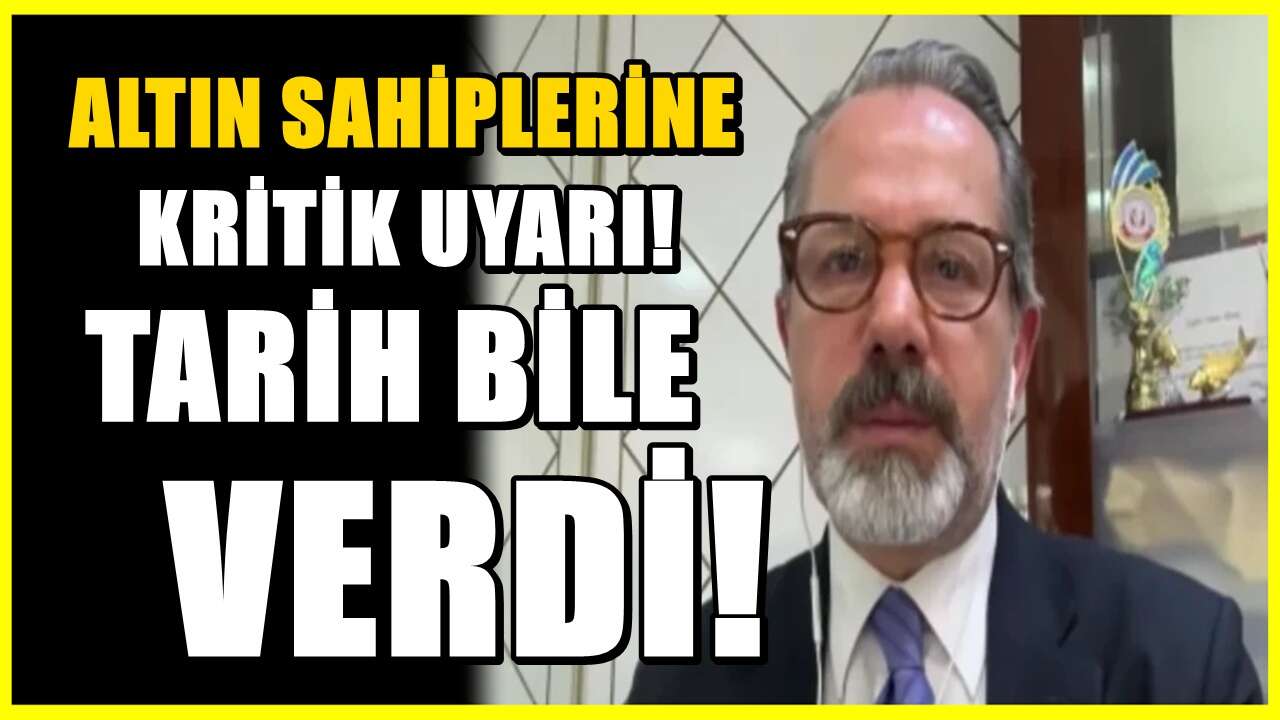 İslam Memiş'ten altın sahiplerine uyarı geldi! "En kötü senaryo geride kaldı"