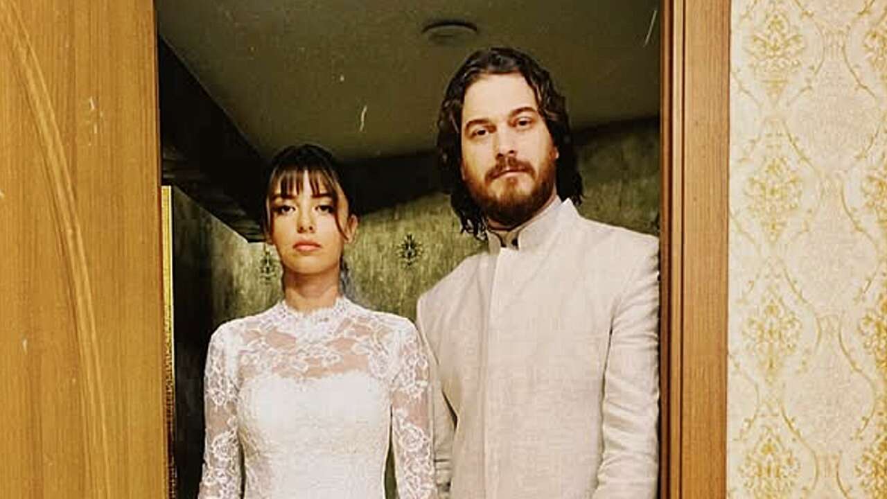Aslıhan Malbora ile Çağatay Ulusoy'un set ziyareti: Aşkları belgelendi!