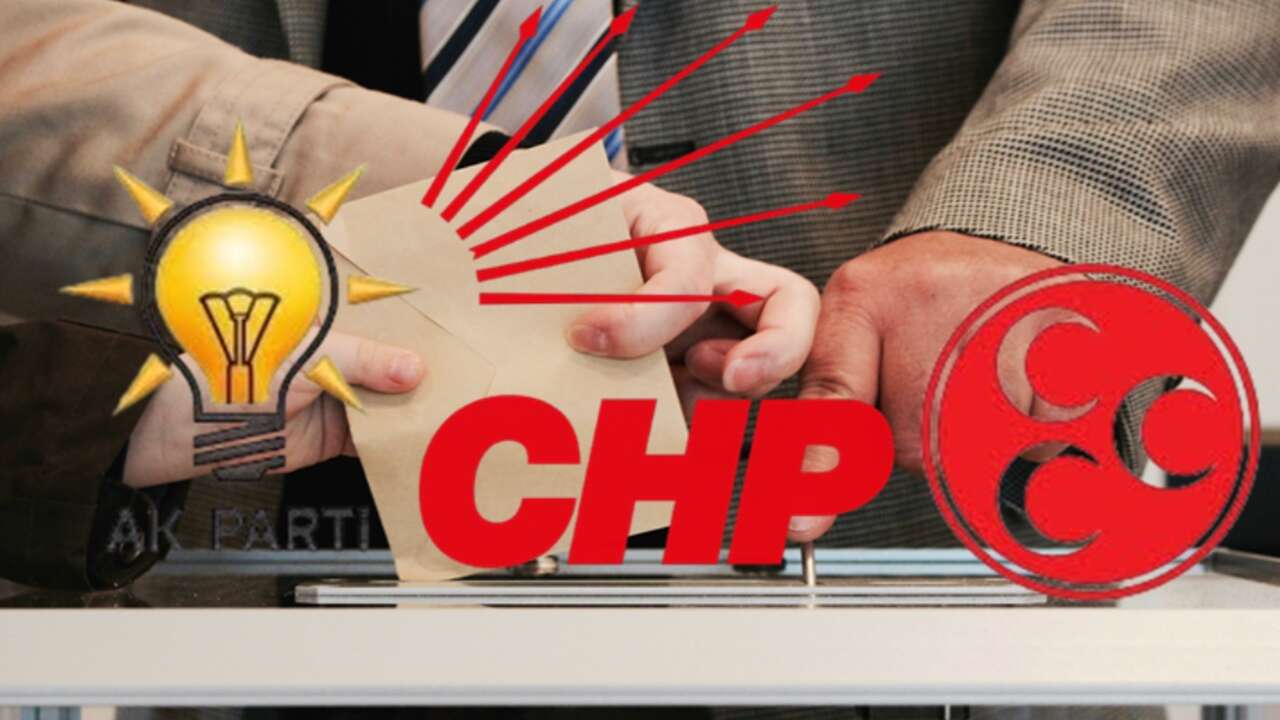 Ser Araştırma: CHP seçmen tercihinde zirvede, MHP baraj altında