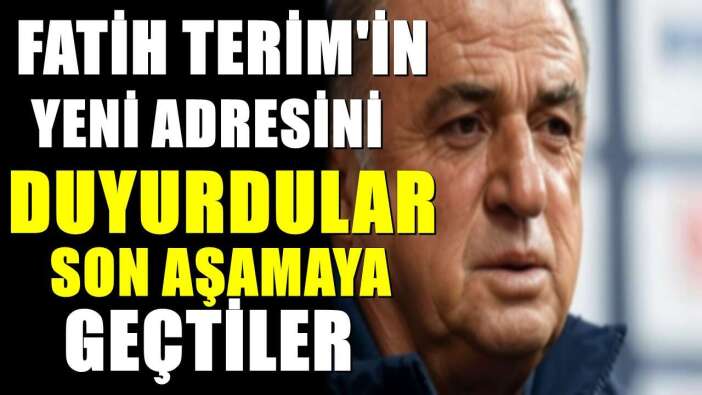 Hocaların hocası dönüyor! Fatih Terim'in yeni adresi